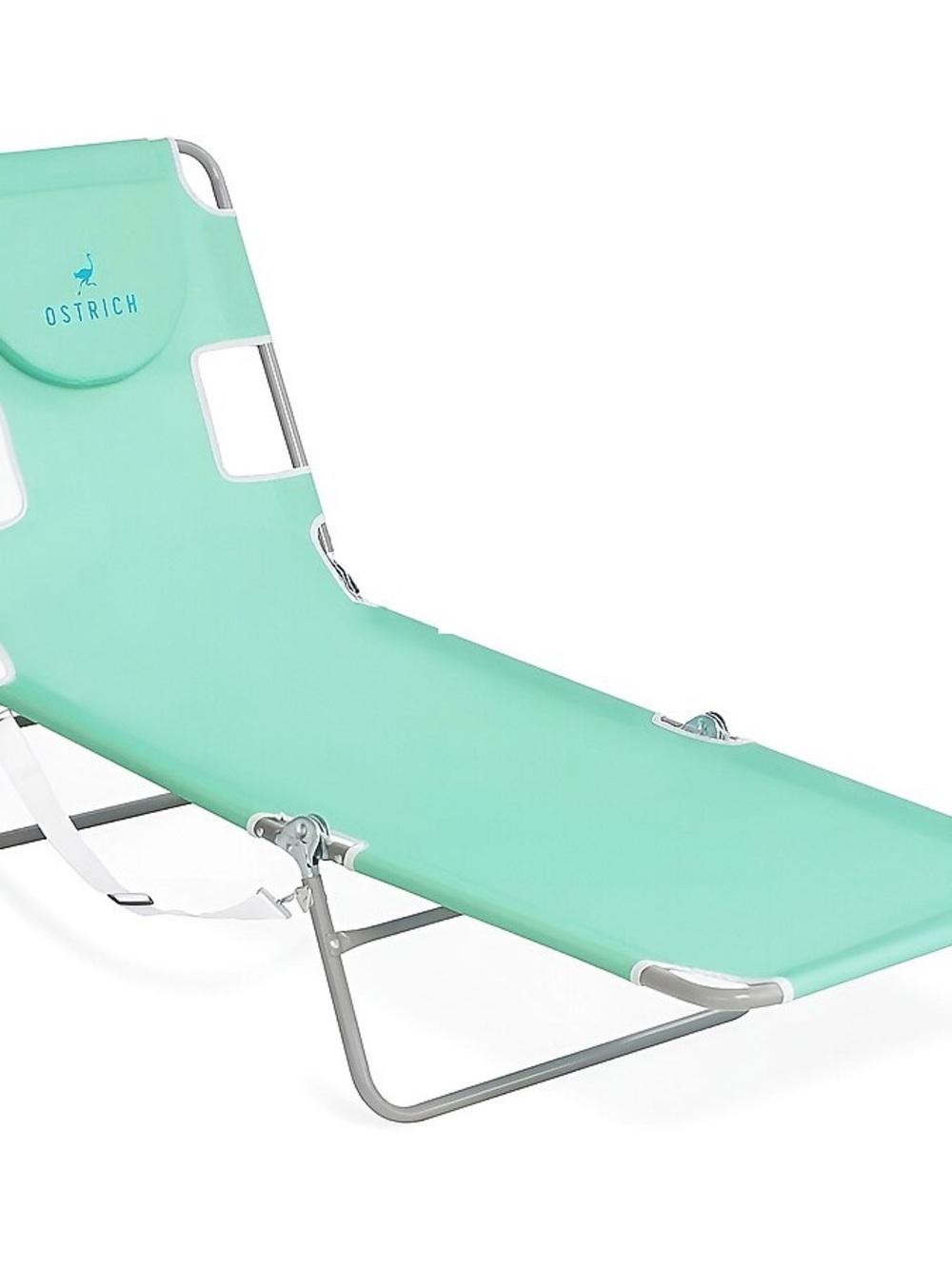 Mint Green Portable Beach Lounger